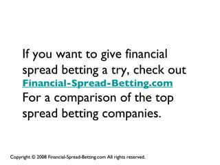 The Financial Spread Betting Handbook Download
